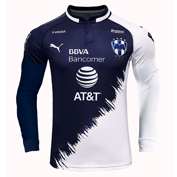 Ausweich Ml Trikot Monterrey 2018-19 Blau Fussballtrikots Günstig